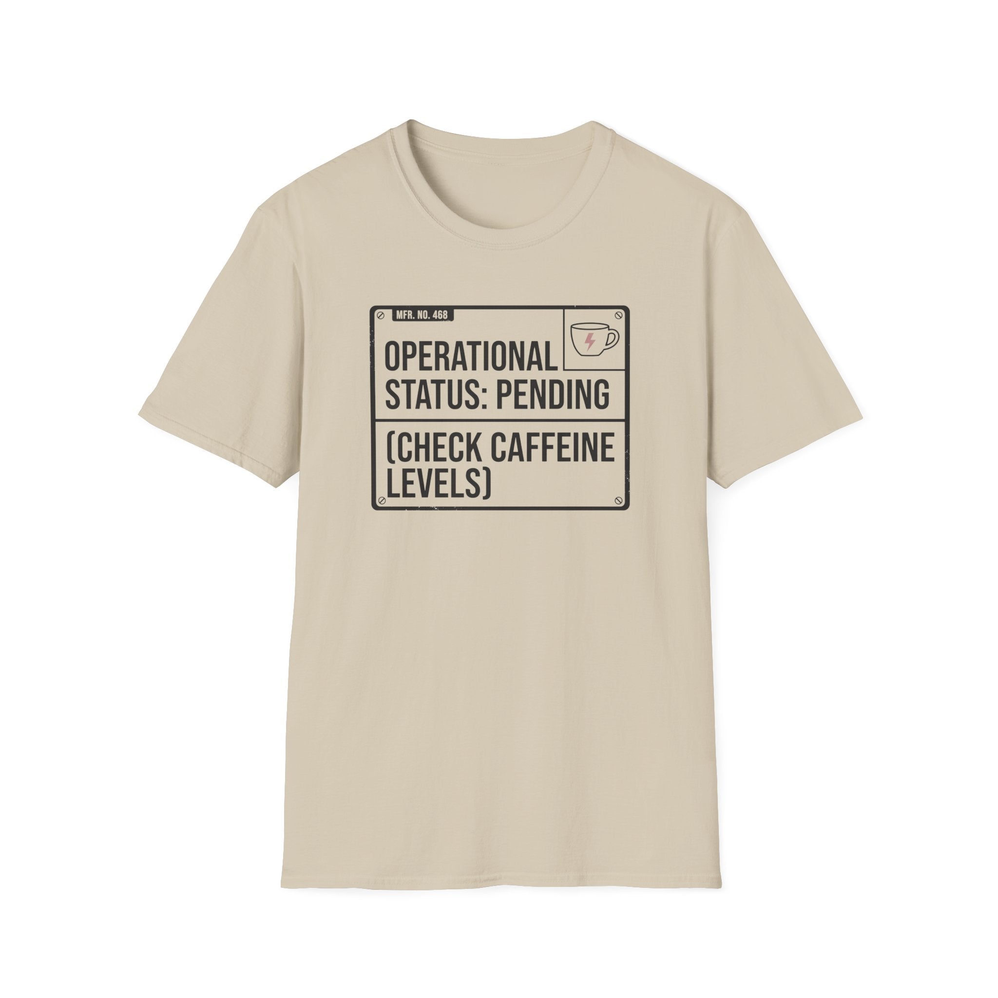 Check Caffeine T-Shirt