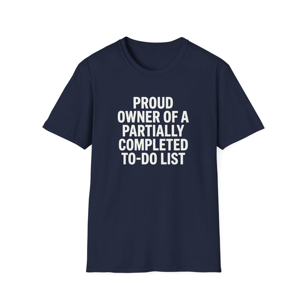 To Do List T-Shirt