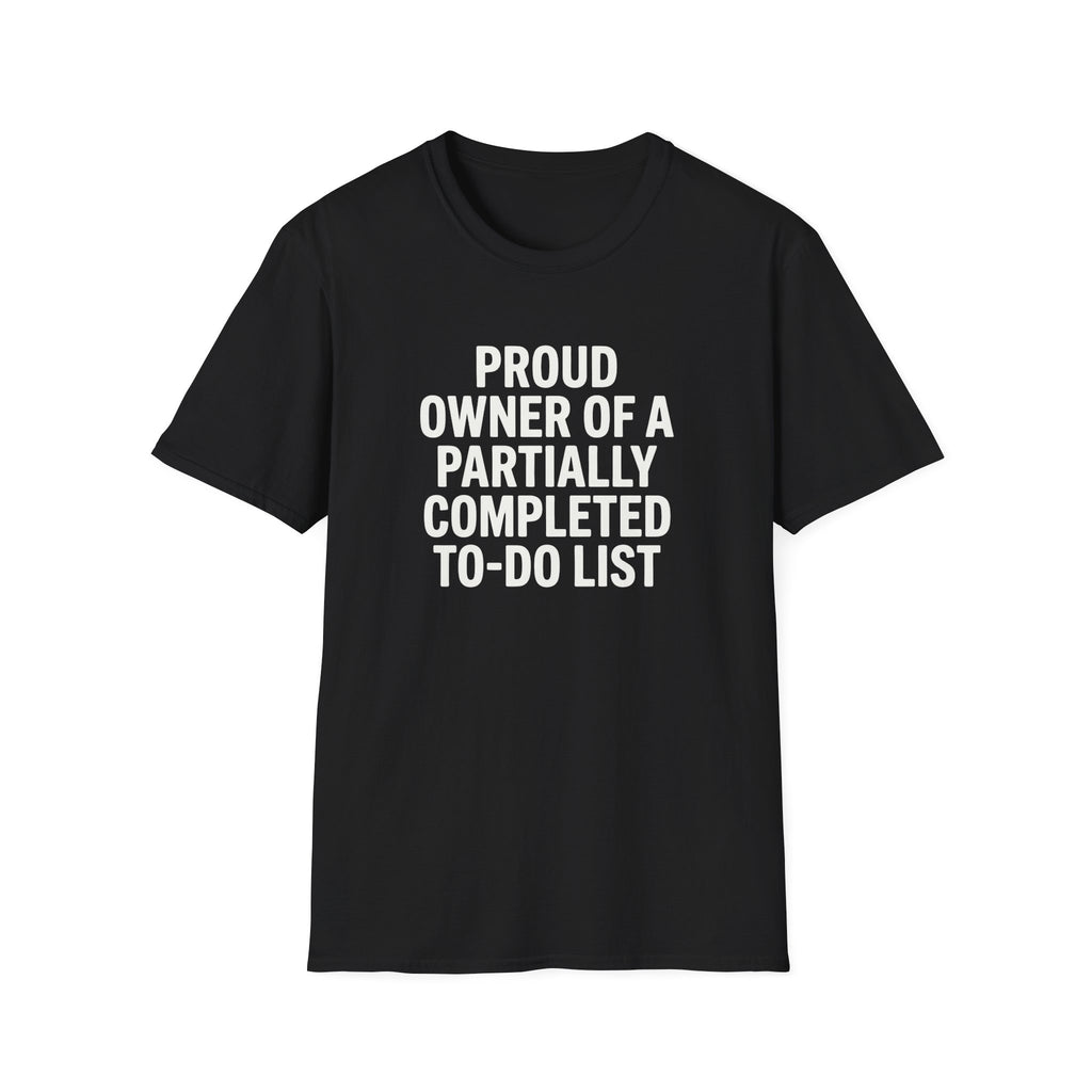 To Do List T-Shirt