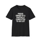 To Do List T-Shirt