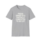 To Do List T-Shirt