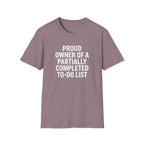 To Do List T-Shirt