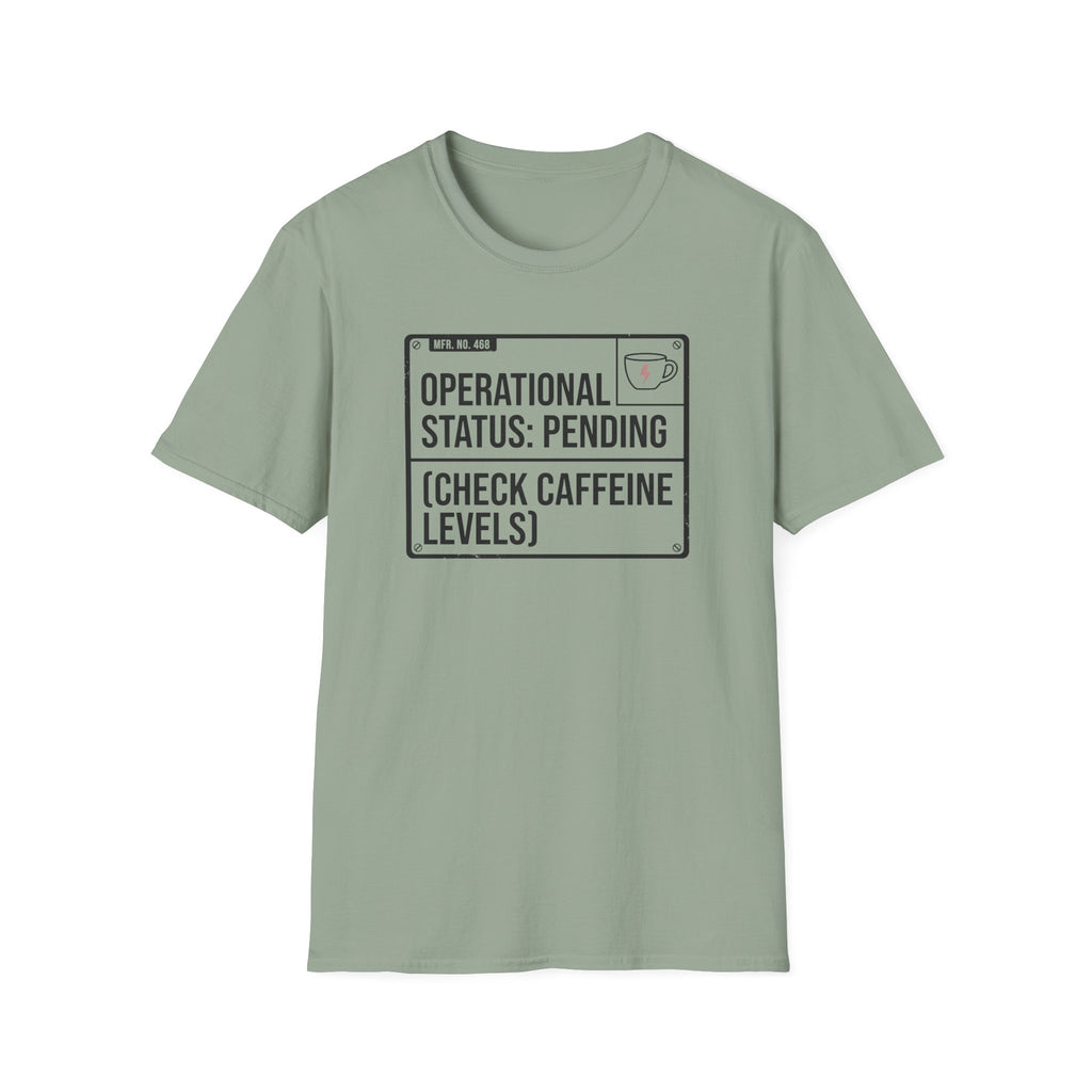 Check Caffeine T-Shirt