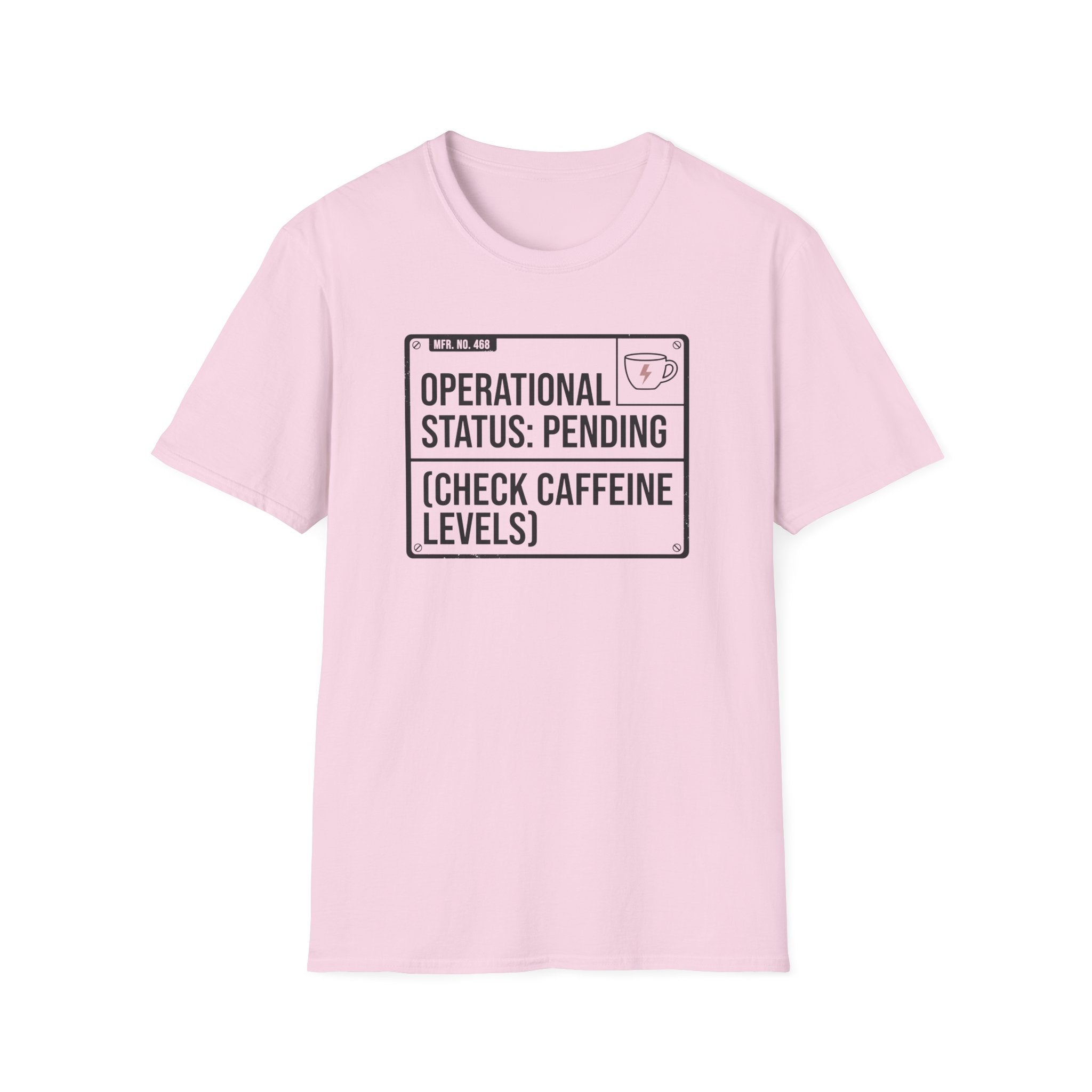 Check Caffeine T-Shirt