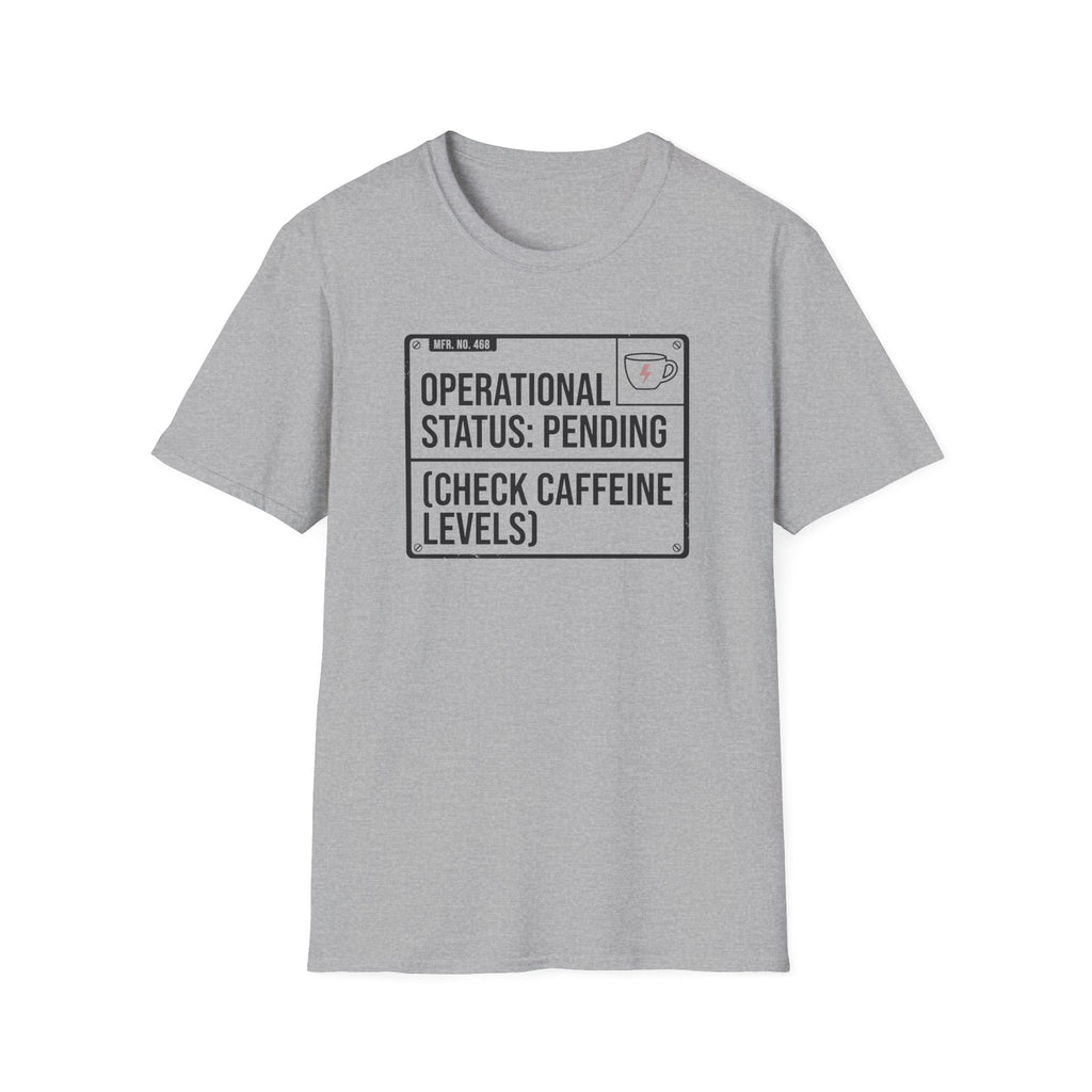 Check Caffeine T-Shirt