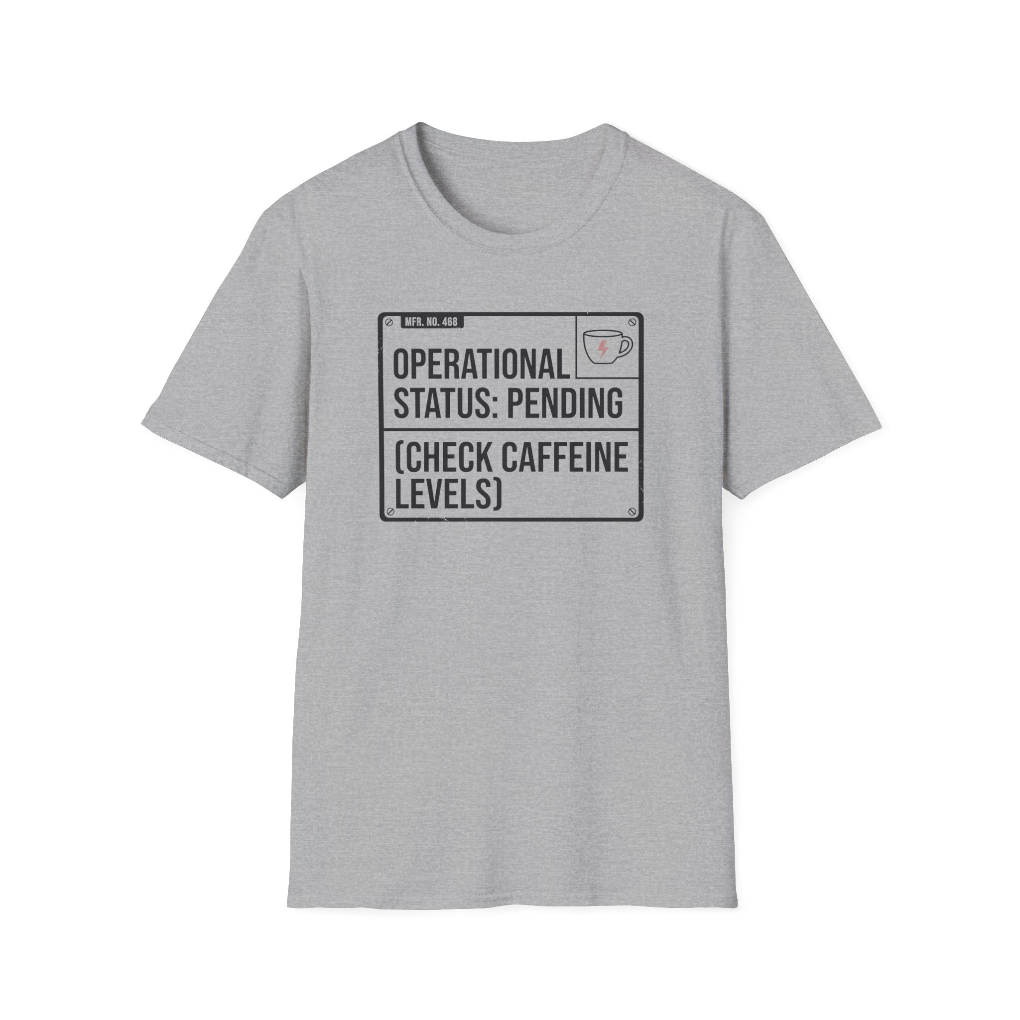 Check Caffeine T-Shirt
