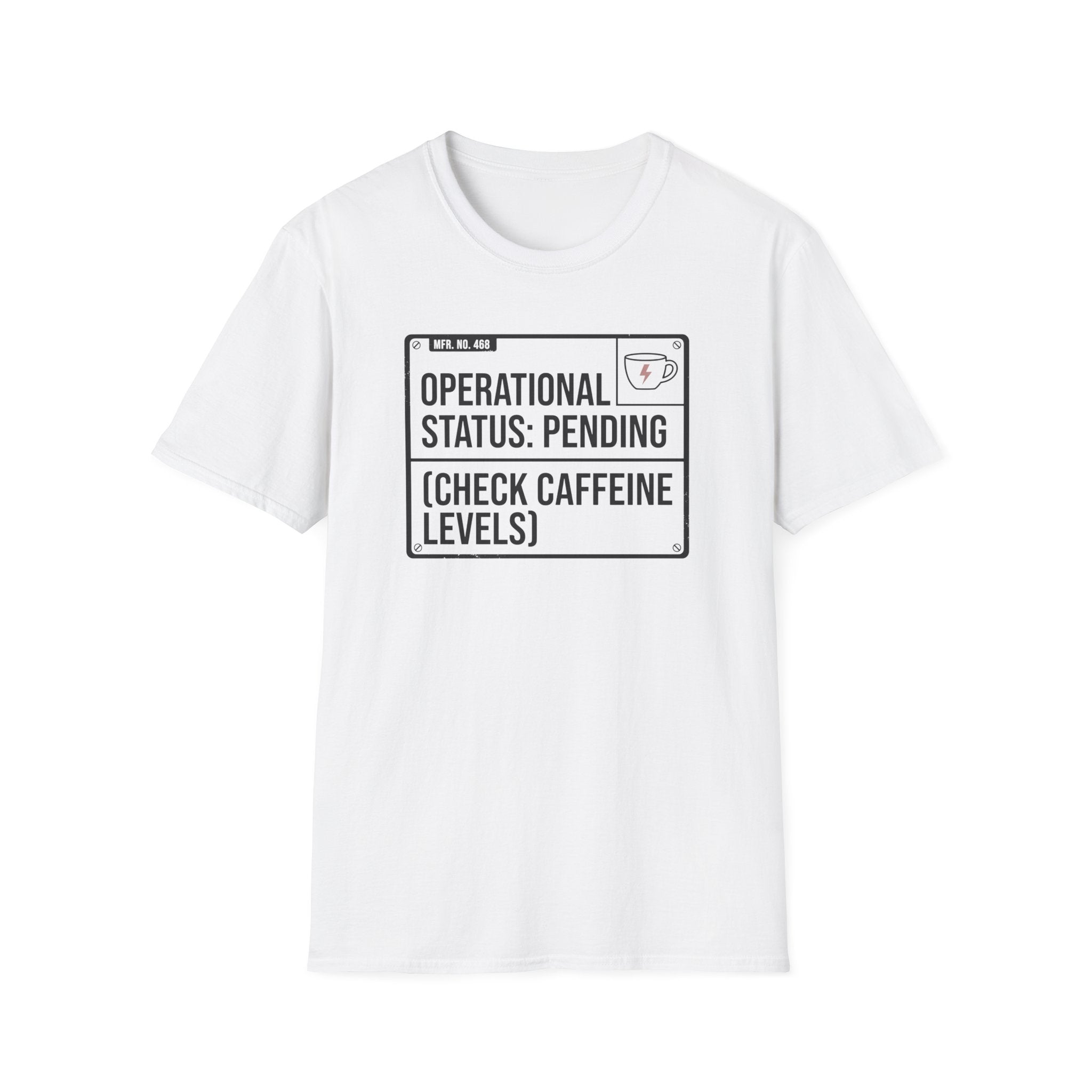 Check Caffeine T-Shirt